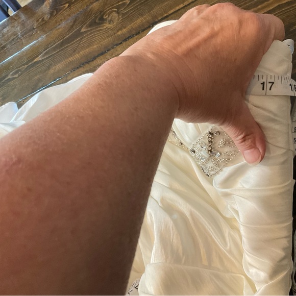 Moonlight Bridal White Wedding Dress - Picture 11 of 16